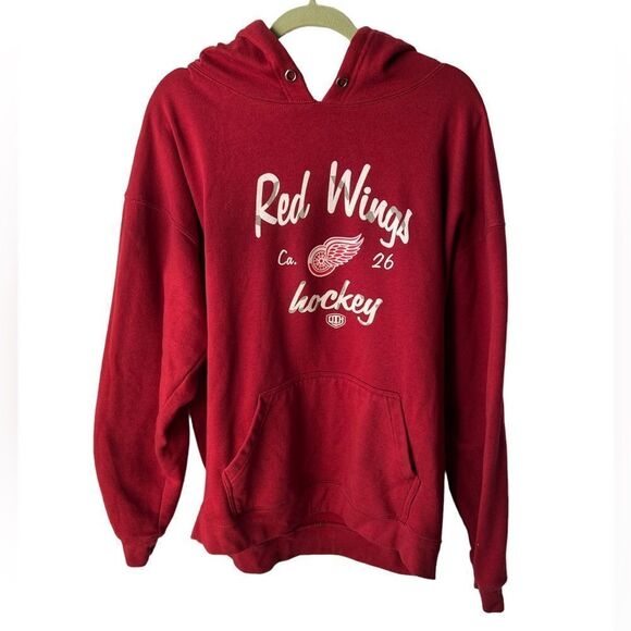 NHL Detroit Red Wings Hockey Sweatshirt size XL - Picture 1 of 8